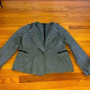 Gorgeous olive green jacket